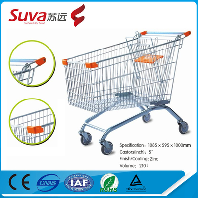 Giant Supermarket European Shopping Cart Trolley Vegetable Cart