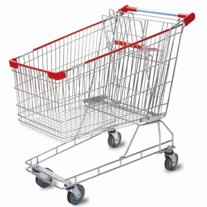 Type australien chariot de achat à équipement de supermarché de grande capacité